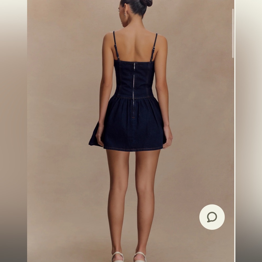 Meshki Cheyenne scallop mini dress - Picture 3 of 8
